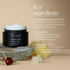 Dime Dewy Day Cream Moisturizer with Rosehip + Tremella, New Sealed 1.7 oz